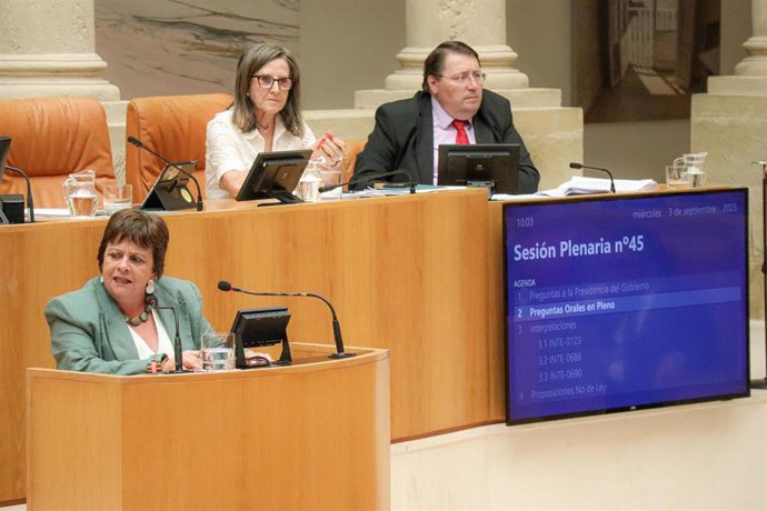 La diputada de IU, Henar Moreno