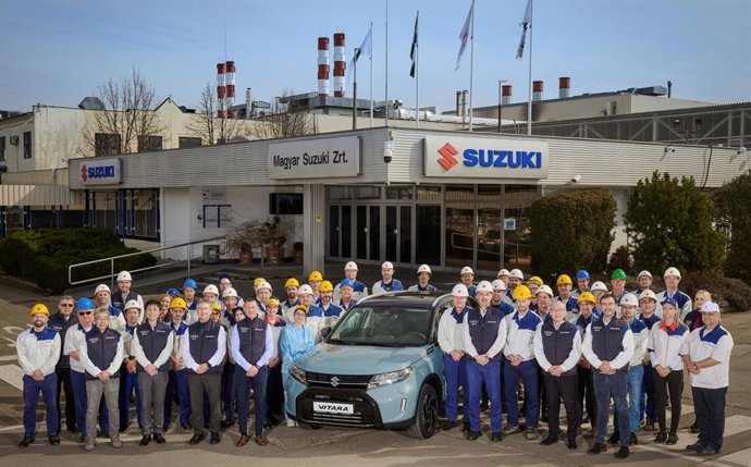 Suzuki alcanza el millón de unidades del Vitara en su fábrica de Esztergom (Hungría)