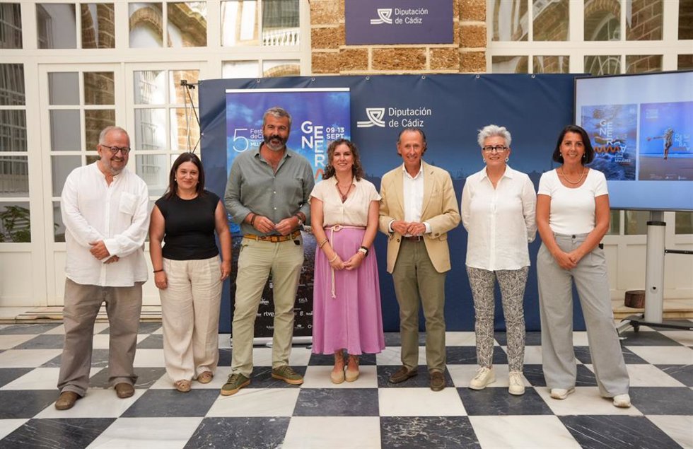 Susana Sánchez Toro, responsable de Igualdad de la Diputación, en la presentación del Festival Generamma