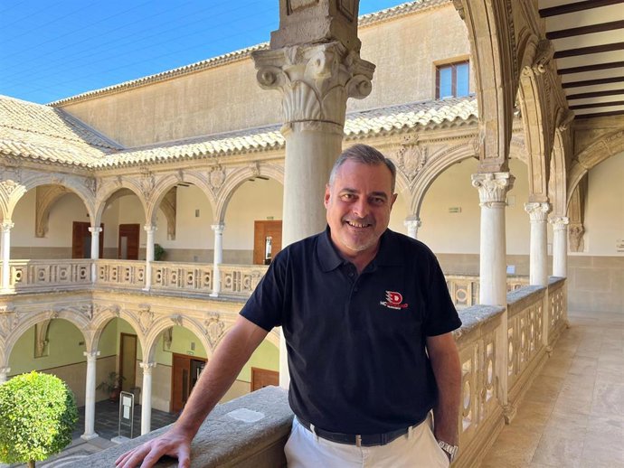 El consultor oleícola internacional Juan Vilar en la Sede Antonio Machado de la UNIA.