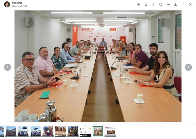 Ejecutiva provincial del PSE-EE de Álava