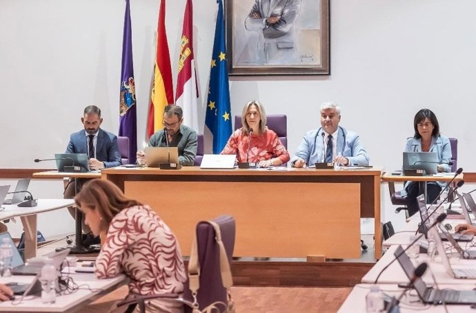 Pleno en el Ayuntamiento de Guadalajara