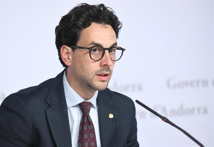 El ministro de Medio Ambiente, Agricultura y Ganadería y portavoz del Gobierno, Guillem Casal, este miércoles