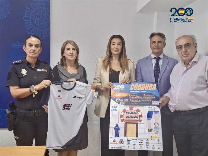 Presentación de la II Carrera Solidaria 'Ruta 091' de la Policía Nacional.