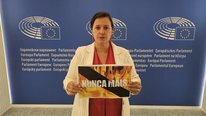 La eurodiputada del BNG, Ana Miranda, tras la inclusión de la ola de incendios forestales en los debates de la Eurocámara