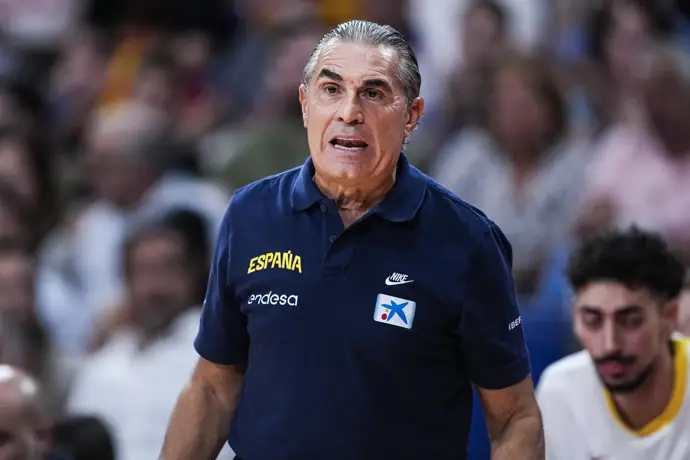 Sergio Scariolo, seleccionador español de baloncesto masculino.