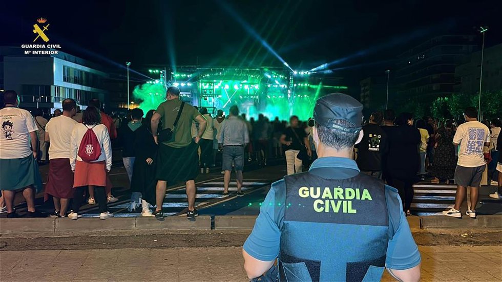 La Guardia Civil en La Rioja hace balance de las actuaciones realizadas durante las Fiestas de Calahorra