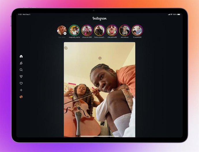 App de Instagram para iPad