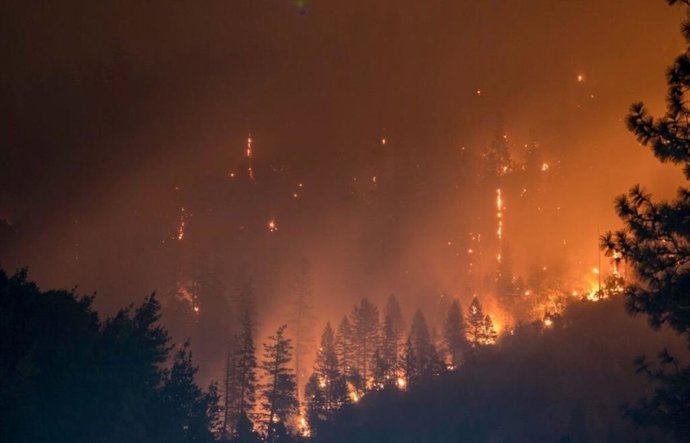 Incêndios em agosto na Espanha