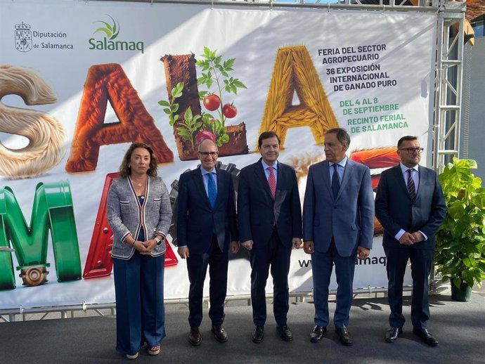 Inauguración de la Feria agropecuaria Salamaq 2025.