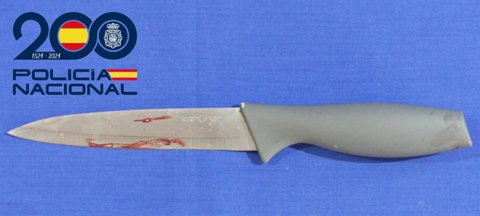 Cuchillo intervenido.