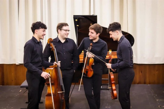 Imagen del cuarteto Isbilya.