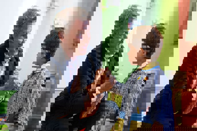 El presidente del PP, Alberto Núñez Feijóo, en Guadalajara