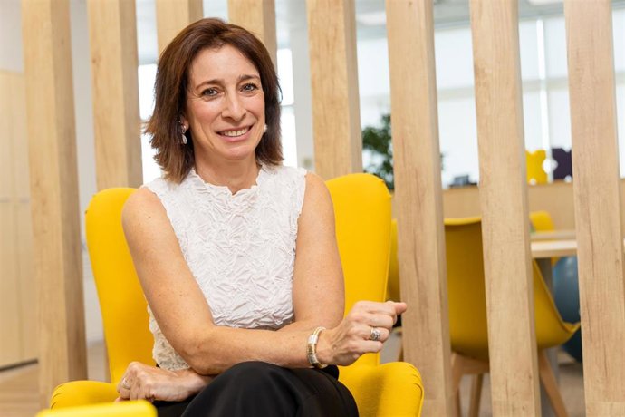 Archivo - La consejera delegada de Pluxee España, Elena Celda.