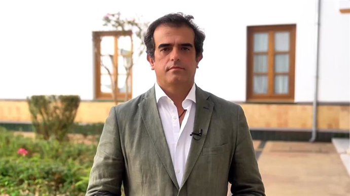 El parlamentario andaluz de Vox Antonio Sevilla.