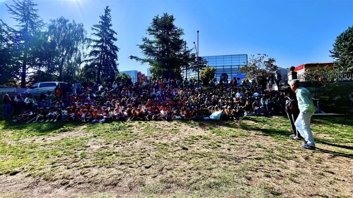 Imagen de la fiesta de clausura del programa de verano en la Red de Centros Cívicos de Burgos.