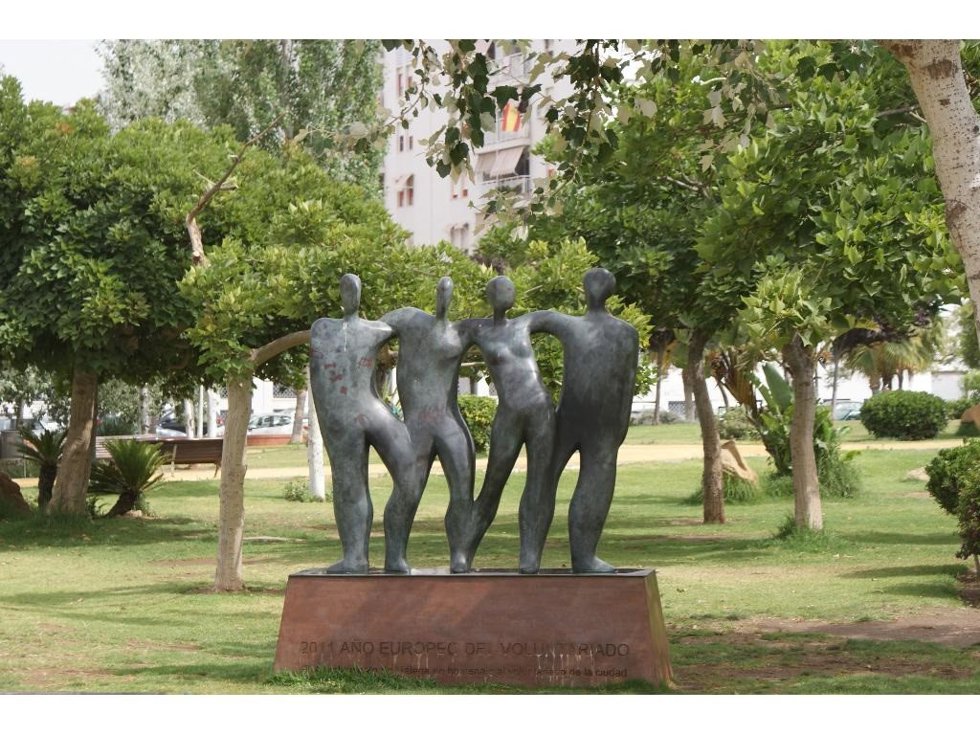 Archivo - Parque de Huelin en una imagen de archivo
