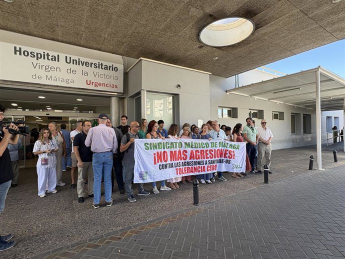 Concentración de SMM por una agresión verbal a una médica.
