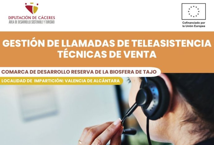 El proyecto ISLA V de la Diputación de Cáceres comienza en Tajo Internacional con cursos de Teleasistencia