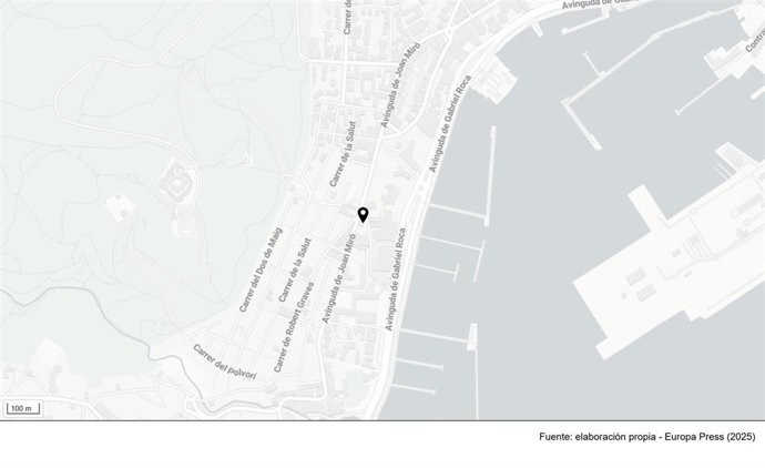 Archivo - Ubicación aproximada de los trasteros alquilados por el policía local de Palma.