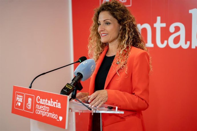 Archivo - Ainoa Quiñones, portavoz del PSOE