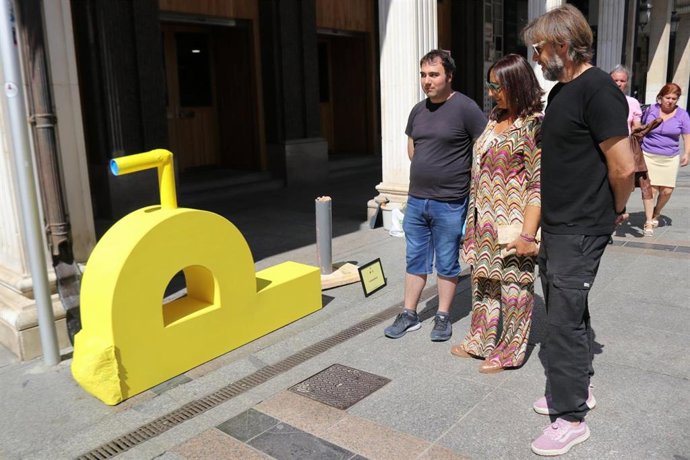 Visita a los participantes del concurso ‘Con P de Palencia’