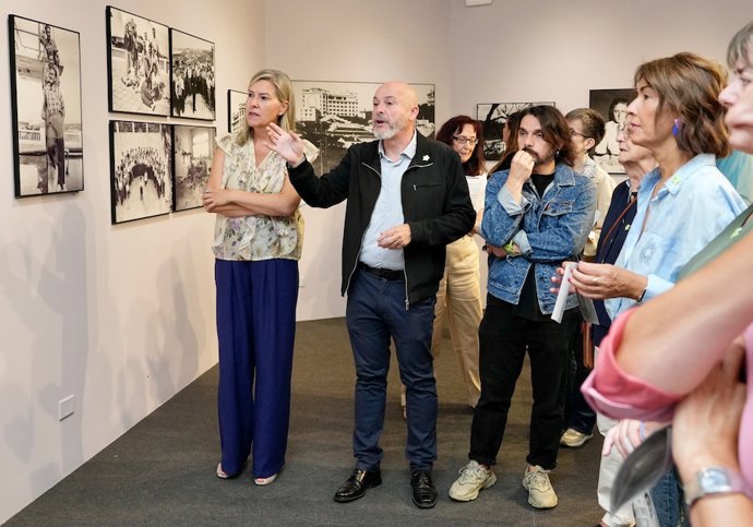 Inauguración de la muestra 'Odisea 1937'.