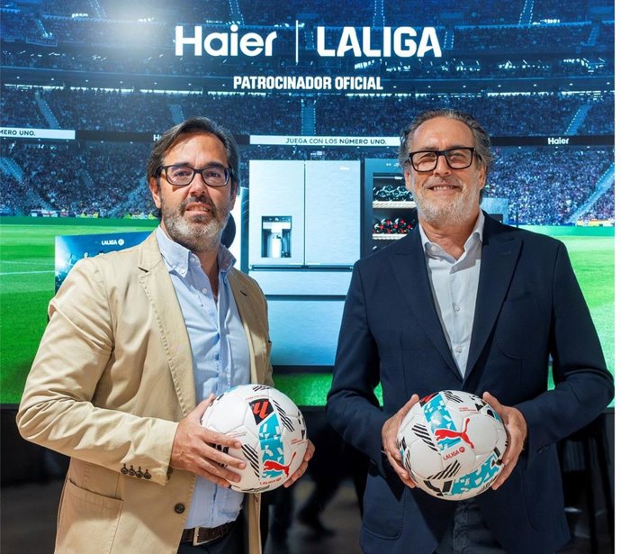 Haier y LaLiga renuevan su alianza por tercer año consecutivo.