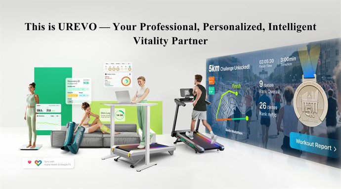 UREVO launches fitness and wellness products at IFA 2025.
