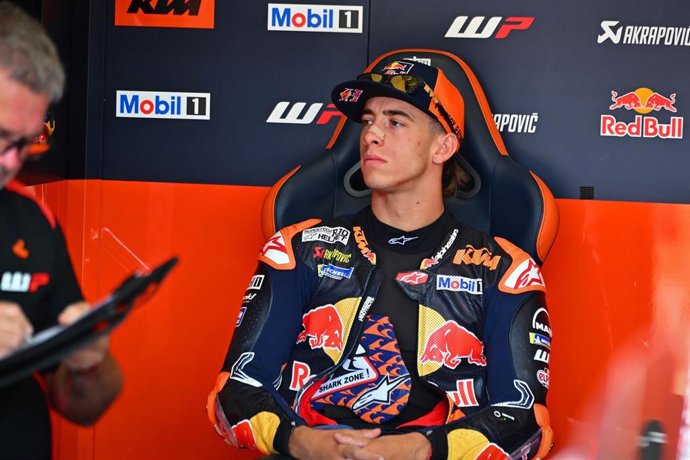 El piloto español de MootGP Pedro Acosta