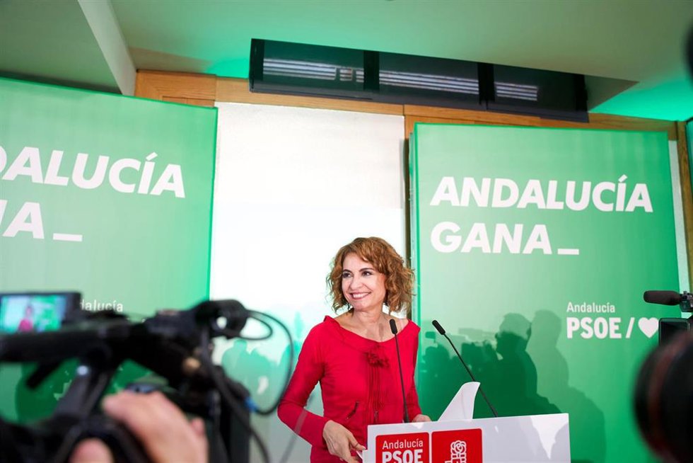 Archivo - La secretaria general del PSOE-A, María Jesús Montero, interviene en la reunión de la Interparlamentaria regional socialista. A 24 de enero de 2024, en Córdoba, Andalucía, España). (Foto de archivo).