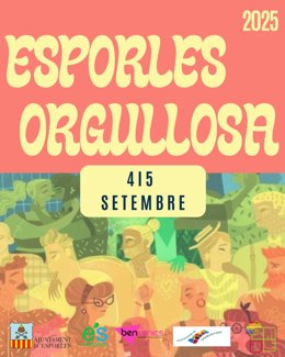 Cartel promocional de Esporles Orgullosa 2025.