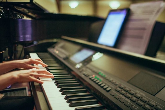 Archivo - Imagen de recurso de un piano
