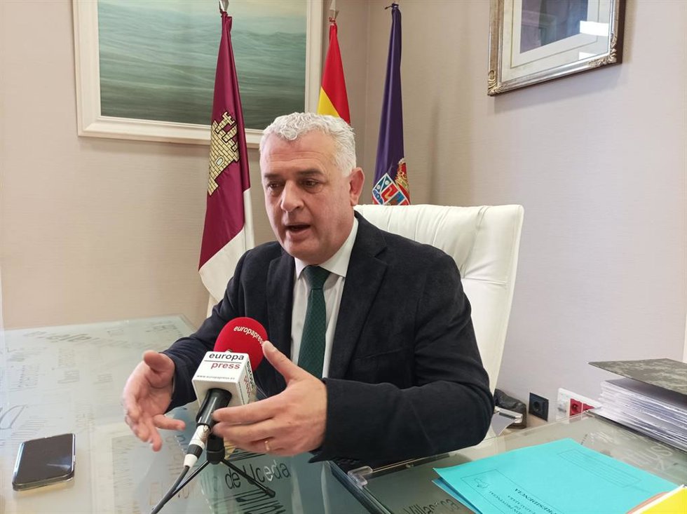 Archivo - El presidente de la Diputación de Guadalajara, José Luis Vega