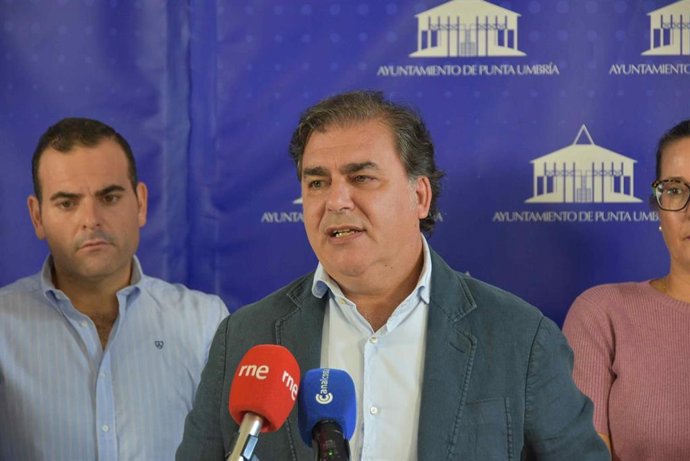 El alcalde de Punta Umbría, José Carlos Hernández Cansino.