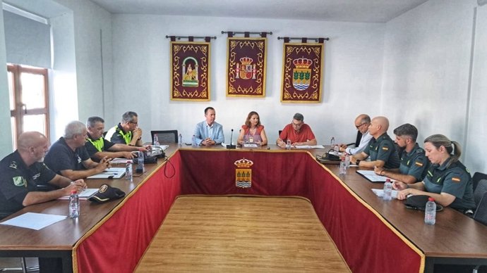 Junta Local de Seguridad celebrada en Albox (Almería)