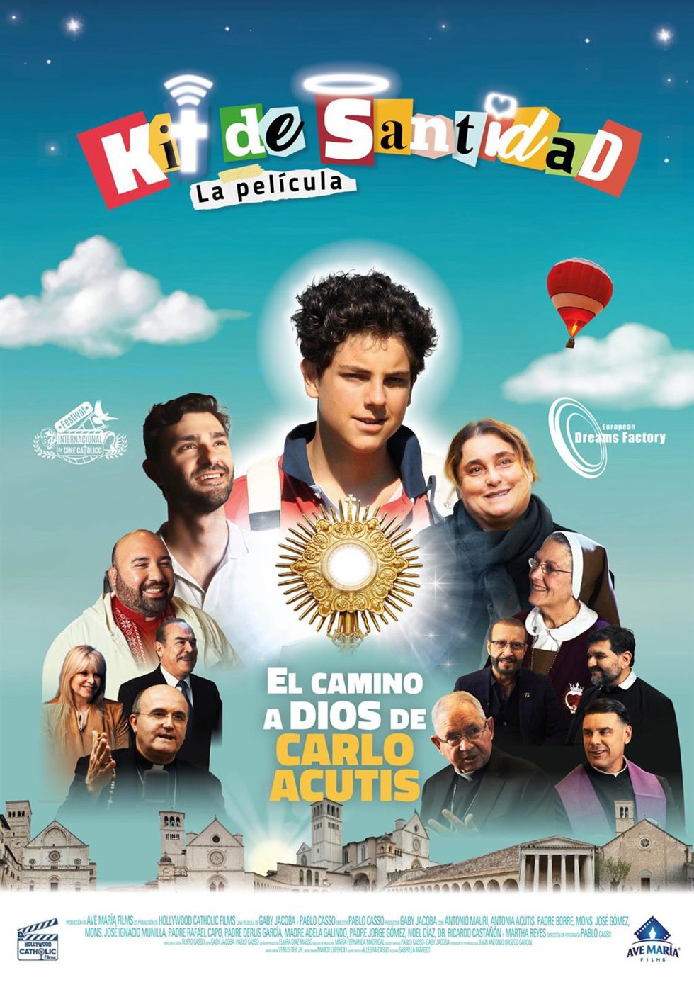Cartel de la película 'Kit de santidad'.