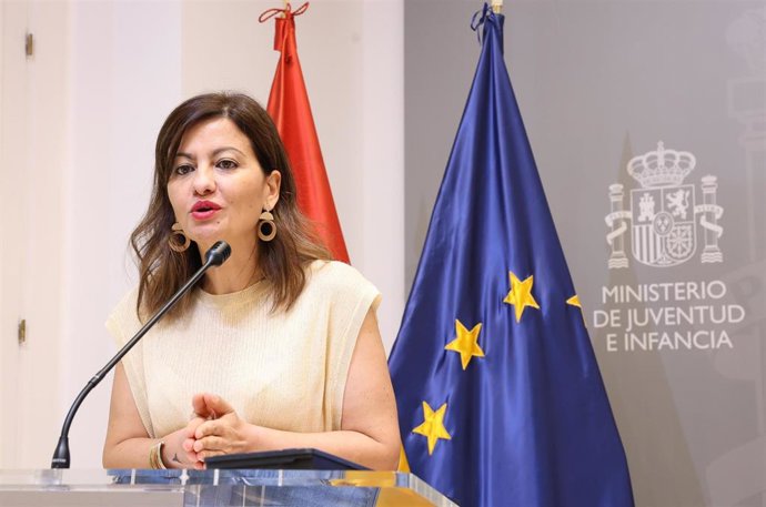 Archivo - La ministra de Juventud e Infancia, Sira Rego, en una fotografía de archivo.