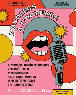 Ciclo de monólogos en el Octubre CCC