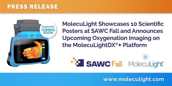 MolecuLight Showcases 10 Scientific Posters at SAWC Fall and Announces Upcoming Oxygenation Imaging on the MolecuLightDX+ Platform