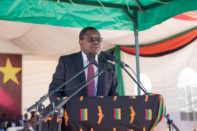 Archivo - El exministro de Exteriores de Zambia Joseph Malanji (2018-2021)