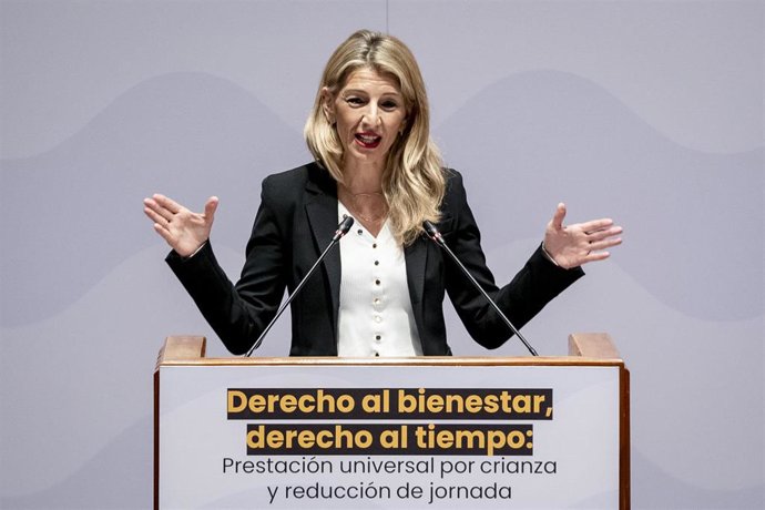 Archivo - La vicepresidenta segunda y ministra de Trabajo y Economía Social, Yolanda Díaz