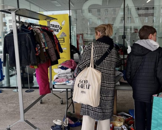 Mercado de trueque en Vitoria-Gasteiz