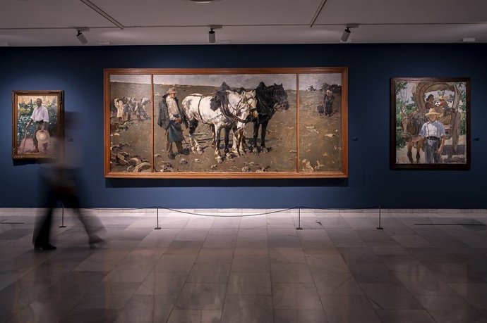 La exposición 'Escenas y paisajes en la pintura valenciana. Siglos XIX y XX', en Fundación Bancaja.