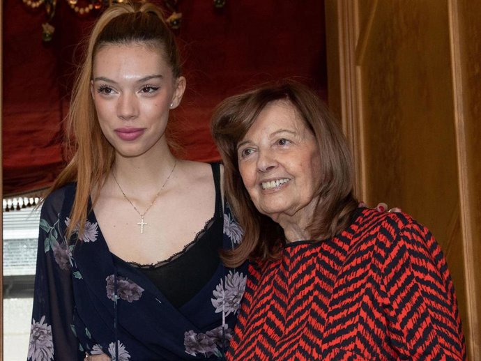 Archivo - María Teresa Campos y Alejandra Rubio, en una imagen de archivo