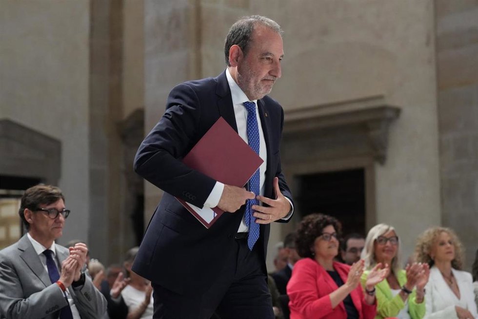 Archivo - El conseller de Justícia i Qualitat Democrtica, Ramon Espadaler, en una imagen de archivo.