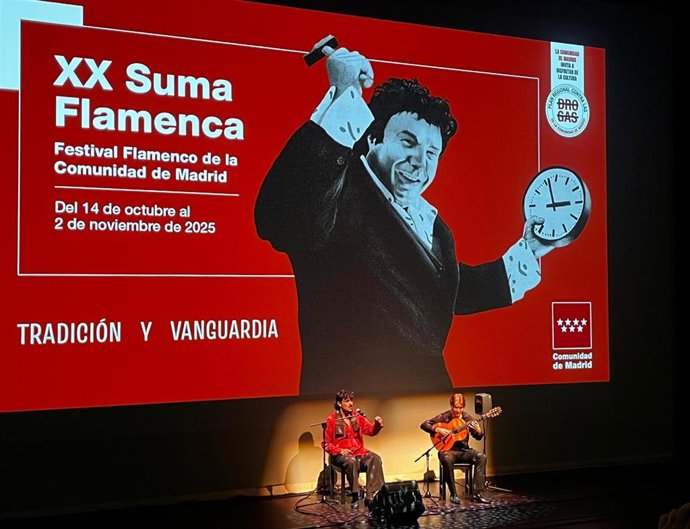 Presentación de la 20ª edición de Suma Flamenca de la Comunidad de Madrid