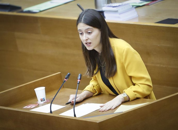 Archivo - Arxiu - La diputada de Compromís Maria Josep Calabuig