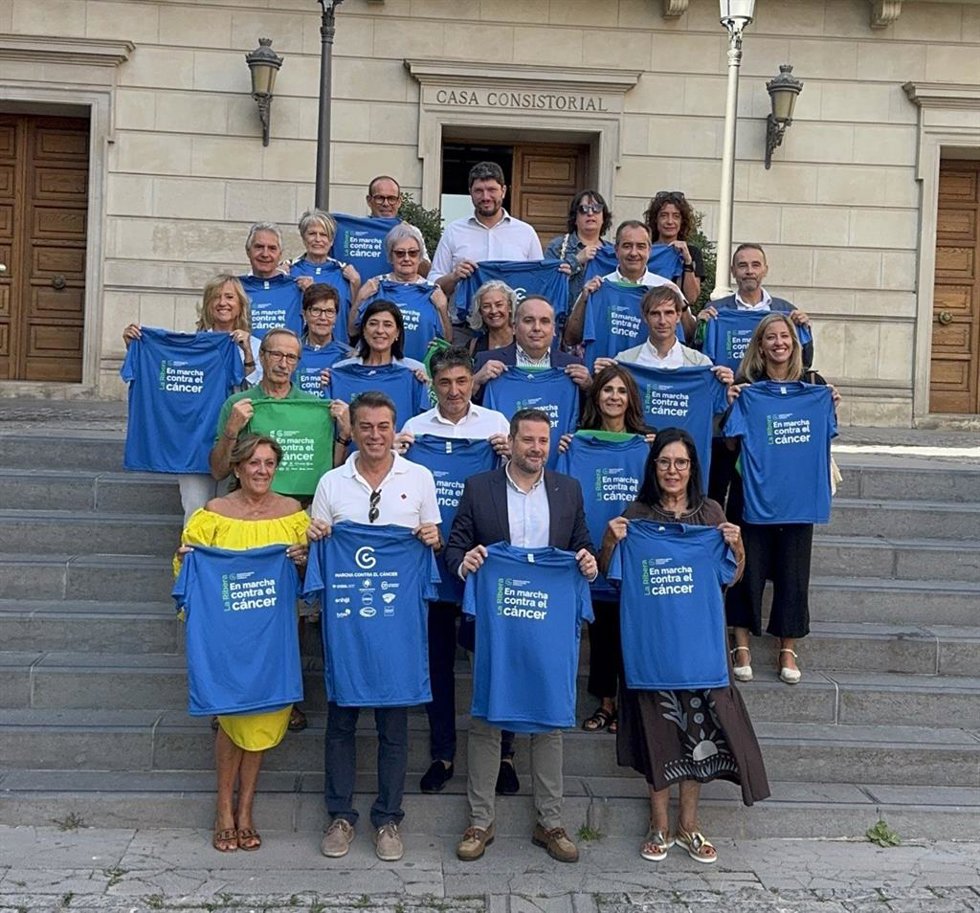 Presentación de la VII Marcha 'La Ribera Contra el Cáncer'.