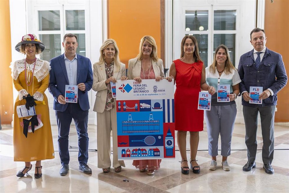 Presentación de la II Feria del Legado Británico de Huelva.